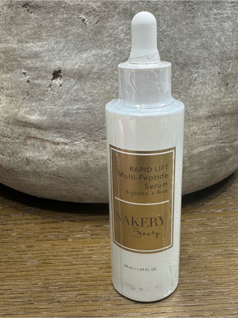 Nakery Beauty Rapid Lift Multi-Peptide Serum - White & Gold Bottle